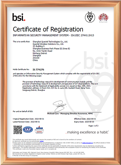 ISO/IEC 27001：信息安全管理体系